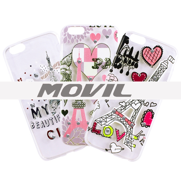 NP-2548 Curioso funda de Tpu para iPhone 6-0